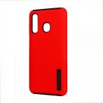 Wholesale Samsung Galaxy A20S Ultra Matte Armor Hybrid Case (Red)
